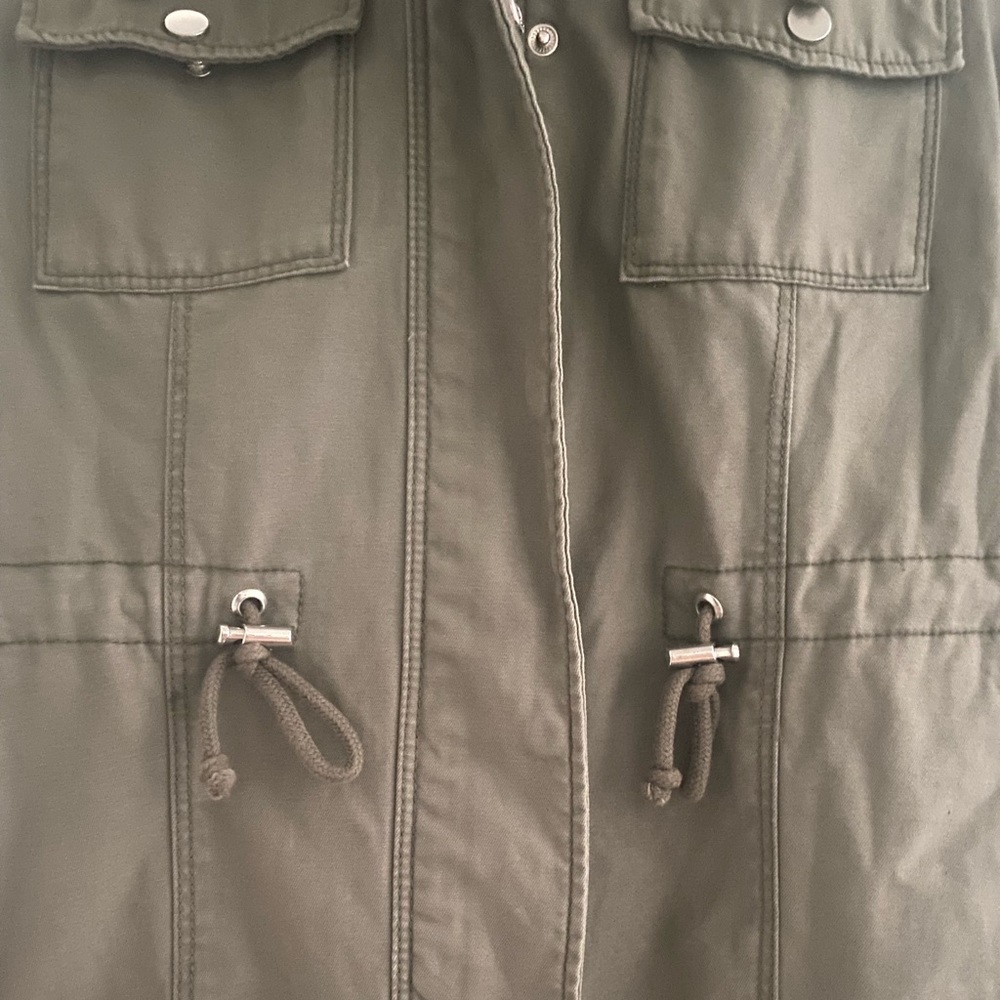 Olive jacket - Picture 3 of 10